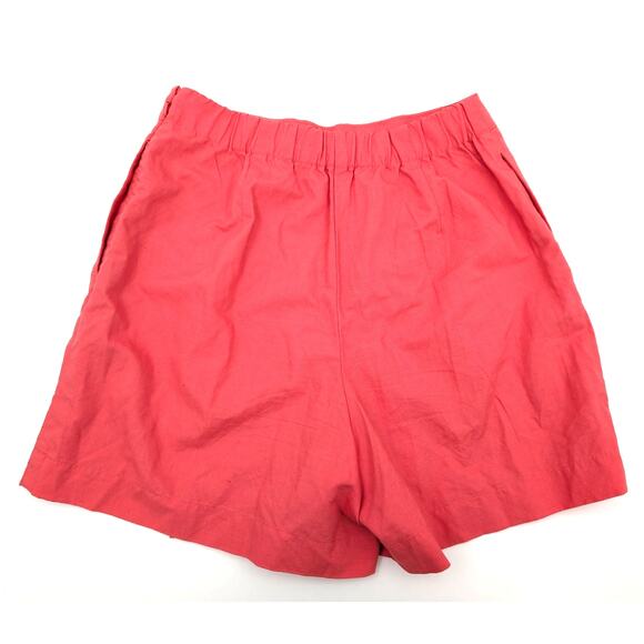 UNIQLO Women's Wrap Front Mini Skort Skirt Elastic Waist Band Pink Size S - Picture 2 of 8